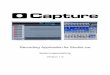 Recording Application for StudioLiveimages.thomann.de/pics/prod/225534_capture_anleitung.pdf · High Quality Audio Capture bietet ein neues 32-bit Floating-Point Audio Engine. Ein