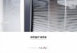 ntgrate - Window Blinds | Curtain Rods | Flooring PLEATED BLINDS Integrated blinds are offered with