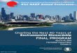 REVISED 2016 NAEP FINALProgram 04112016 · 2018-09-11 · Charting the Next 40 Years of Environmental Stewardship FINAL PROGRAM April 11-14, 2016 The Palmer House Hilton ... also