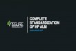 COMPLETE STANDARDIZATION OF HP ALM - QA Testing Tools · complete HP ALM standardization Helping HP QC & ALM customers since 2006 We understand the challenges We know what it takes