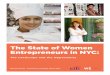The State of Women Entrepreneurs in NYC · The state of women’ s entrepreneurship in NYC, the promise and the challenges The Promise of Entrepreneurship The economic power of women