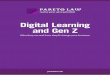 Digital Learning and Gen Z - Pareto Law GENERATION Z 80% Section 1: Defining Gen Z â€“ Exploring this
