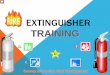 Fire Extinguisher Training - HR Employee Portal · fire extinguisher ratings numeral fire class. range. direct index of the size fire the quantity of agent can handle. 1-a thru 40-a
