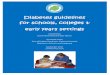 Diabetes guidelines for schools, colleges & early years settings · 2017-11-21 · guidelines for all aspects of diabetes care, from insulin injections to blood glucose monitoring,