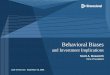 Behavioral Biases - MPM Wealth Advisorsmpmwealth.com/wp-content/uploads/2013/10/Longterminvesting.pdf · – Diversify portfolio – Minimize taxes – Discipline Diversification