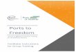 Ports to Freedom · The Port of Seattle offers this training course, called Ports to Freedom, for the maritime industry. The Port of Seattle also has a training course for the aviation