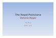 The Royal Poinciana · The Royal Poinciana Delonix Regia Ha Bui ENH 101. General Information • Family: Fabaceae • Scientific name: Delonix regia • Common name(s): Royal Poinciana;