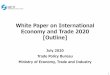 White Paper on International Economy and Trade 2020 [Outline] · Final consumption Emerging countries GDP Growth Rate （Mexico） China's economy shrank 6.8% in the first quarter,
