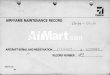 AirMart Inc. - Aircraft sales and brokerage Log 1 N354ES.pdf · certificate type & number 447 / eqe£,/g-é3ö7 maintenance record description of the work performed date total time