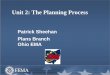 Unit 2: The Planning Process · The Planning Process Unit Objectives Explain how recent changes to emergency planning requirements affect their jurisdictions’ planning efforts