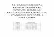 ST. CABRINI MEDICAL CENTER - ASIAN EYE INSTITUTE (SCMC … · 2. ICH-GCP Guidelines 3. National Ethical Guidelines for Health Research 2011 4. Operational Guidelines for Ethics Committees