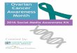 Ovarian Cancer Awareness Month...6 + #OvarianCancer Risk Factors Family history - Approximately 15% of ovarian cancer cases are due to the BRCA or other gene mutations. Women with
