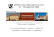 IAPWS Annual Meeting in Dresden 11 – 16 September 2016 · IAPWS Annual Meeting in Dresden 11 – 16 September 2016 This hotel locates in the historical district, opposit the famous