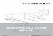 S3 SUPER SLICER - DewEze 2019-11-13آ  S3 Statement of Warranty Harper Industries, Inc. (HII) warrants