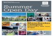 The University for World-Class Professionals Summer Open Day · Choosing to go to University is a significant ... Business School LT26 & 27 10.15-10.45 and 11.00-11.30 Business School
