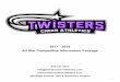 2017 - 2018 All Star Competitive Information Package · 1 2017 - 2018 All Star Competitive Information Package 519-741-4314 info@twisterscheerathletics.com 330 Gage Avenue, Unit 4,