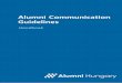 Alumni Communication Guidelines summaries about alumni meetings (formal, informal) vlog (as mentioned