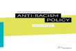 THE ONTARIO PUBLIC SERVICE ANTI-RACISM POLICY - AN … · the Ontario Public Service (OPS) has the responsibility to lead by example in advancing racial equity. It’s our responsibility