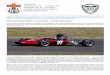 The HSRCA 1960s Racing Cars - Groups M & O Newsletter No 26 …hsrca.com/wp-content/uploads/2014/05/M-O-Newsletter-26.pdf · 2018-08-16 · The HSRCA 1960s Racing Cars - Groups M