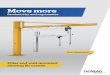Move more - movequip.com.br€¦ · 5 electrIc chaIn hoIst Rapid and precise handling of loads weighing up to 5 t. cross-travel unIt Convenient handling, also for manual operation,