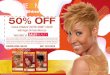 Exotic ShineTM Color 50% OFF - Creme of Nature...Redeemable only at Sally Beauty stores. No minimum purchase required with coupon. Non-transferrable. One coupon code per person. Coupon