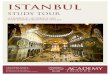 ISTANBUL - Academy Travel · mosques designed by Sinan, chief architect of the Empire. COSMOPOLITAN ISTANBUL . Explore Istanbul’s less visited areas and gain an insight into the