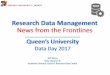 Research Data Management @ Queen’s Day... · 2019-02-06 · The Violence Risk Appraisal Guide-Revised (VRAG-R) is the most commonly-used violence risk assessment tool in the world
