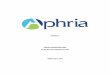 APHRIA INC. ANNUAL INFORMATION FORM For the …“MMPR”) was submitted to Health Canada on August 6, 2013. On March 22, 2014 a license to acquire, produce and destroy medical marijuana
