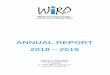 Workers Compensation Independent Review Office (WIRO) | … Annual... · 2020-04-17 · The Workers Compensation Independent Review Office 2018 –19 Annual Report has been prepared