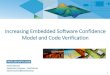 Increasing Embedded Software Confidence Model and Code ...€¦ · 1 Daniel Martins Application Engineer –MathWorks Daniel.martins@mathworks.fr Increasing Embedded Software Confidence
