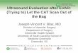 Ultrasound Evaluation after EVAR: (Trying to) Let the CAT ... · 2. Satisfactory color Doppler scan imaging without excessive overgain or undergain 3. A color Doppler scan assessment