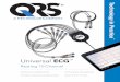 Universal ECG · 2020-06-19 · ECG to a Personal Computer, laptop or tablet to acquire, store and analyze up to 12-channels of high-resolution ECG data. Perform resting ECG anytime,