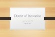 District of Innovation - Mansfield Independent School District · A District of Innovation is a concept passed by the 84th Legislative Session in House Bill 1842, effective immediately,