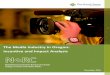 The Media Industry in Oregon: Incentive and Impact Analysis...production, including tax credits, exemptions, cash rebates, and logistic assistance. In Oregon, the Governor’s Office