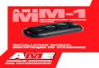 Manual AME MM1 · 2011-02-08 · ENGLISH Installation manual AME MM1 Car Alarm System 3 1. Once you reach the highest or the lowest sensitivity, no further siren beeps will confirm