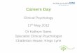 Clinical Psychology 17th May 2012 - pbs.tripos.cam.ac.uk€¦ · Clinical Psychology, one application, distributed to the selected institutions. • Application packs and handbooks