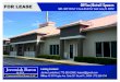 FOR LEASE Office/Retail Spaces 1605-1629 SE Port St Lucie ... · • The 1,875 sf space can be divided. • The 875 sf space was a former yoga studio, and the 1,750 sf space was a