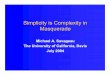 Simplicity is Complexity in Masquerade · Methodology Implications of the Canonical Power-Law Formalism z Fundamental representation Reference for detailed kinetic descriptions Generalization