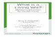 What is a Living Will? - Middlesex County NJ · Commsisoi no nL egaa lndE htci aP l robel msni ht eD evileryo H f eahtl C are. 3. Whom should I appoint as my Health Care Representative?