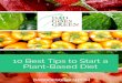 Plant-Based Diet 10 Best Tips to Start a · 10 hours ago · 10 Best Tips to Start a Plant-Based Diet 10 Best Tips to Start a Plant-Based Diet When times get tough and your tempted,