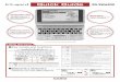 Quick Guide XD-SW6500 - CASIO · ・You can also enter words by writing several letters at once. 3 Press or to highlight the word you want to look up and then press . The corresponding