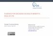 EVIDENCE FOR DECISIONS ON HEALTH BENEFITS - ROLE OF HTA · 2020-01-27 · Cost-utility of Trastuzumab expressed as number of GDP per QALY 0.0 5.0 10.0 15.0 20.0 25.0 30.0 35.0 40.0