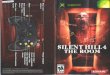 Silent Hill 4: The Room - Microsoft Xbox - Manual ......CONSOLE USING THE XBOX VIDEO GAME t. Set videa game system by following the instruct ions in the Xbox ruction Manual Silent