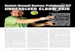 Hackett-Hemwall Dextrose Prolotherapy for UNRESOLVED ELBOW PAIN for Elbow... · 2013-02-25 · Prolotherapy for Unresolved Elbow Pain to promote and speed up the body’s nat-ural