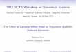 2012 NCTS Workshop on Dynamical Systemsgentz/slides/NCTS_Gentz_2.pdf · Reduced Dynamics Barbara Gentz NCTS, 17 May 2012 18 / 29. Deterministic Slow{Fast SystemsSlowly driven systemsFully
