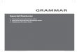 GRAMMAR · Special Features 6 Comprehensive grammar notes 6 Exercises that develop language skills ... 10 Forming Verbs And Forms of the Verbs 67 ... 17 Infinitives 118 18 Modal and