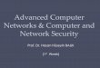 Advanced Computer Networks & Computer and Network Security · (network security) 4 Sensitive files must be secur e (file security) Users making r equests Figure 1.3 Scope of Computer