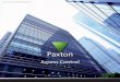 Access Control...Paxton Net2 Access Control Web : Tel : 01257 252002 4 Access control is quite literally about controlling access to your premises, or a speciﬁ c area of your premises