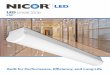 LED Linear Strip - Bay Lighting€¦ · LED Linear Strip A Versatile Lighting Solution that Delivers in Form and Function The LSC LED Linear Strip delivers optimal performance and
