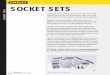 Stanley Mechanics Tools Catalog - Socket Sets · 2019-09-27 · SOCKET SETS WARNING: WORK SAFELY WITH TOOLS WEAR SAFETY GOGGLES. 3 Toll Free Customer Service Number: 1-800-952-7226